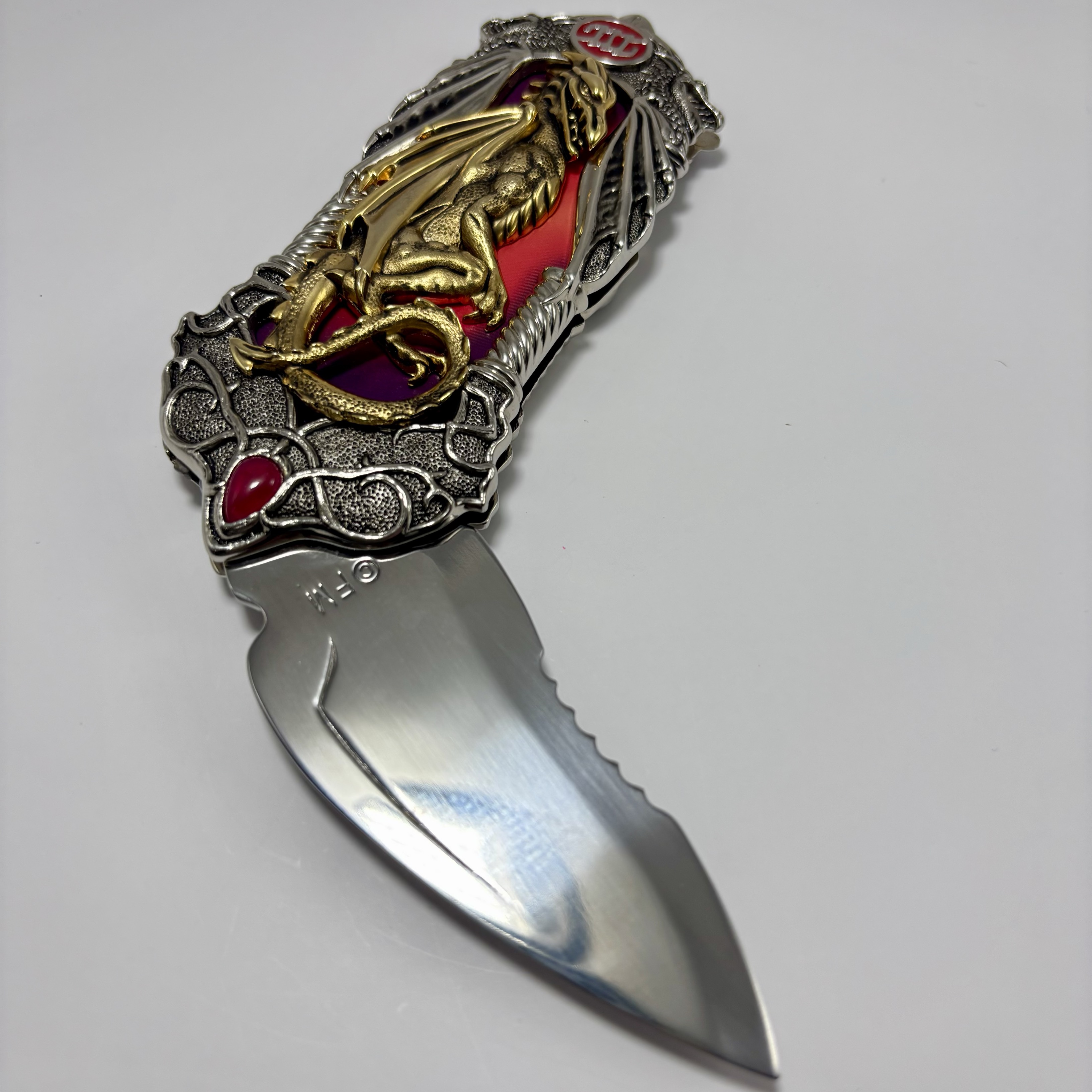 Fantasy Knife - Red Dragon